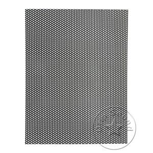 210x160mm-4 210x170mmCar 오디오 트위터 스피커 변환 네트 커버 장식 원형 사각형 메탈 메쉬 그릴 보호