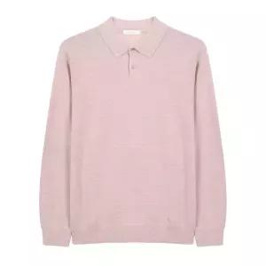 [바쏘옴므] 트위드 조직 티에리 카라 니트(BSY1WT05A)