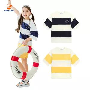 NEPA KIDS 네파키즈 공용 웨일 루즈 티셔츠 KJD5305