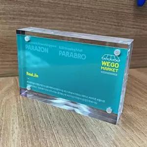 포토테이블 아크릴 자석 미니액자 60x90 증명 아크릴 WEE35B4