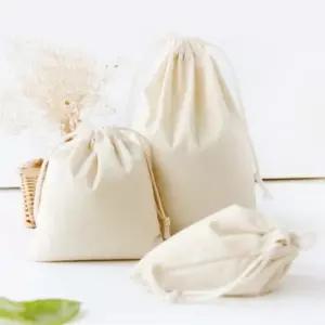 무지파우치 미니에코백 복조리파우치 캔버스 복주머니