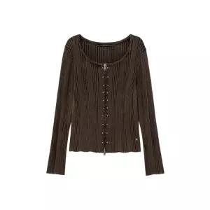 게스 게스 GUESS 여성 스터드 스웨터 집업 YP4S3663 377127