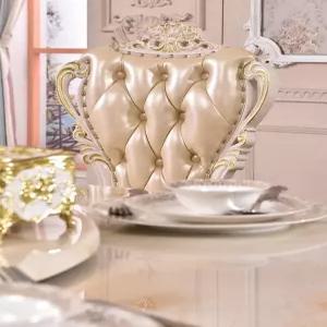 원형 엔틱 대리석식탁 대리석 식탁 테이블 유럽식