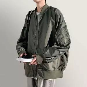 남성 봄 바람막이 점퍼 항공 점퍼 캐주얼 윈드브레이커 봄버 자켓