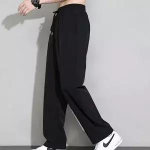 [골드스마일]슬림핏 남성용 가벼운 일자 트레이닝 팬츠 운동복 바지