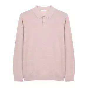 [바쏘옴므]트위드 조직 티에리 카라 니트(BSY1WT05A)