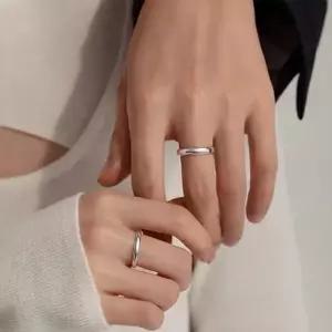 [골드스마일]뉴글로시 심플 커플링 ringset 반지 링세트 데일리반