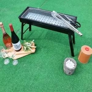 야외용 큐 캠핑그릴 접이식 화로