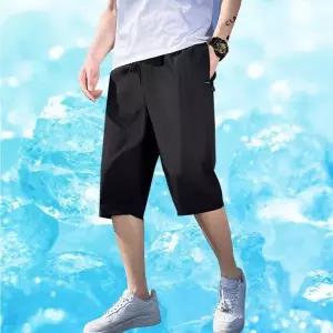 [골드스마일]여름용 남성 쿨링 밴딩 스포츠 반바지 트레이닝 팬츠