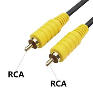 AV RCA 수-수 익스텐션 케이블 버스 로터스 호환 헤드 오디오 비디오 커넥터 스피커 자동차 10M 5M