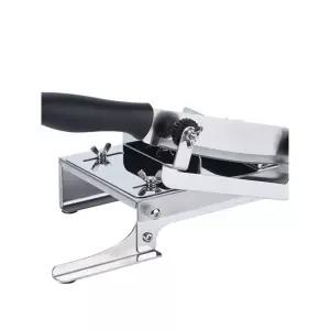 수동 대패 육절기 삼겹살 냉동 고기 작두절단기 야채 업소용 자르는 기계 가래떡