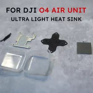 DJI O4 에어 유닛 스카이 초경량 메탈 히트 싱크 BETAFPV 75PRO FPV 레이싱 드론 비디오 전송 냉각