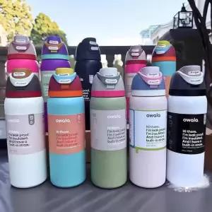 하루의정 스테인리스 보온컵 아웃도어 여행용 남녀 공용 물컵