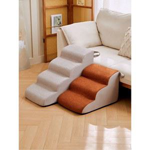 미끄럼 방지 애완동물 사다리 용품 가능 노견 경사형 강아지 세탁 계단 침대 고양이 소파용 소형견용