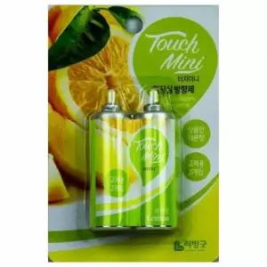 터치미니 화장실용 3061 리빙굿 방향제 13ml 2개입 레 WF0A42B