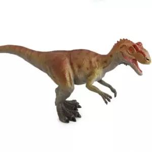 어린이집 안전 완구 소프트 공룡 모형 알로사우르스 피규어 유아 미니어처 장난감 교육용 역할 놀이 미니어