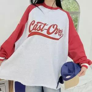 [하프클럽/] 기모박시캐스트맨투맨 POV949M512 빅사이즈