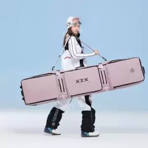 스노우보드 캐리어 백팩 탱크휠 스키 멀티백 장비 수납 바퀴