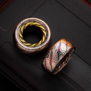 몽테조이 라우티 메카닉 C 마그네틱 패러그래프 메탈 핑거팁 링 데스크탑 디컴프레션 토이