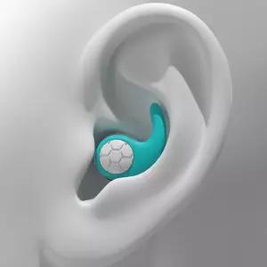 3단소음감소캡 실리콘귀마개 소음방지 이어플러그 수 귀마개 이어플러그