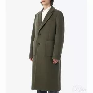 아워레가시 25FW 로브 오버코트 Disruptive 모스 K일로 멜턴 M4251RD