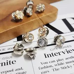 스몰 포인트 브로치 세트 크리스탈 WFIQC3M