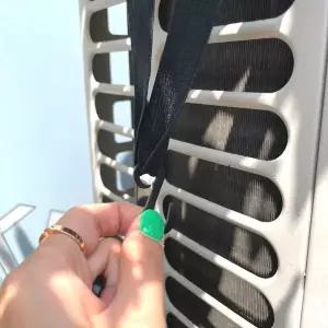 [콩심팥심]에어컨 실외기 차광막 절전커버