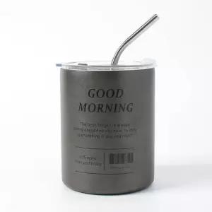 보온보냉 2중진공 빨대 텀블러 320ml 편리한컵 홈카페