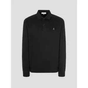 [국내정품] 빈폴 BEANPOLE MEN 클래식 소프트 코튼 칼라넥 티셔츠 - 블랙 2538662