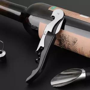 스테인리스 와인 오프너 코르크 따개 병따개 오픈 스크류 샴페인 따기