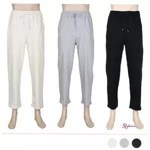 국산 기모 트레이닝 밴딩 바온 팬츠pqr842