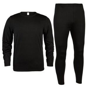 폴라 익스트림 남성용 보온 베이스 레이어 세트, 매우 부드럽고 습기를 흡수하는 2피스 방한 속옷