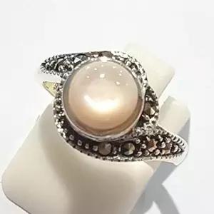 [셀러허브 패션][블루케이] A급미니 자개 원석 반지 210710-03n