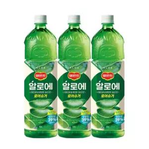 델몬트 알로에쥬스 1.5L 6펫 쥬스골라담기