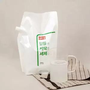 두레생협 천연 세탁세제 리필 (1.9L) 식물유래 계면활성제 아기옷 속옷 세제