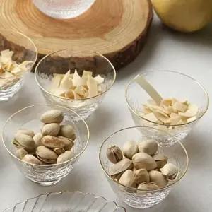 골드 원형 미니 술잔 소주 사케 전용 컵