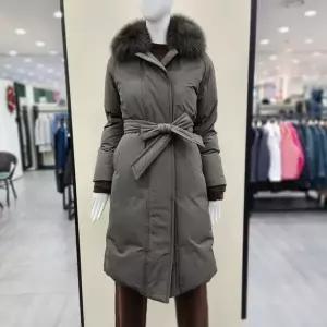 [조이너스] 폭스퍼 벨티드 구스롱패딩 JAEW1-WIH410_GN