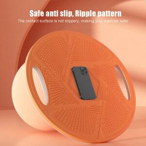 휴대용 PP 미끄럼방지 피트니스 워블 홈 페달 밸런스 360도 허리 원형 트위스트 카디오 코어 트레이너 안정성 요가 헬스장 보드