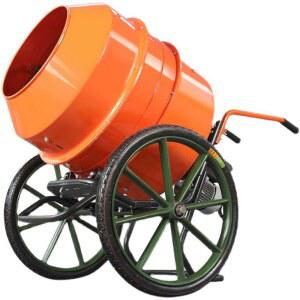 대형 시멘트믹서기 시멘트 콘크리트 220v CM160L 200L 래미콘 모르타르 교반기