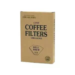 웰브루 커피 여과지 5-10인용 40매