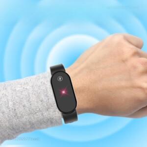 겨울 정전기 방지 실리콘 팔찌 인체 정전기 제거기 안전 조절 가능 휴대용 정전기 방출 장치