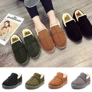 겨울슈즈 방한화 신발 여성 털 모카신 따듯한 스웨이드 로퍼 겨울