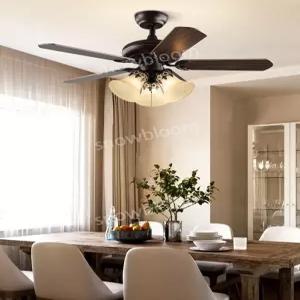 엔틱 실링팬 클래식 조명 천장 레스토랑 인테리어