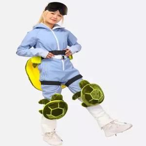 거북이엉덩이보호대 스키 보호 팔꿈치 성인 스노우보드 155 1개 무릎패드 그린터틀 보호대