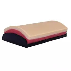 연습 세트 수술 봉합 피부 실습용 실리콘 곡선형 모형 모듈