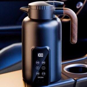 자동차 커피포트 전기 온수 온열 24V 주전자 차량용전기포트 냉각 라면포트 12V 냄비