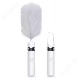 전동 먼지떨이 자동 제거기 회전 털이 털이개 청소