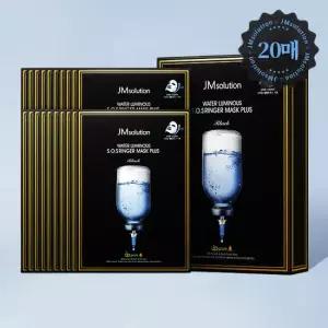 제이엠솔루션 물광 에스오에스 링거 마스크 플러스 10매 x 2개