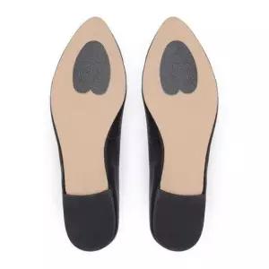 신발미끄럼방지패드 힐메이트 하트 회색 45x65 2P/신발 미끄럼방지스티커