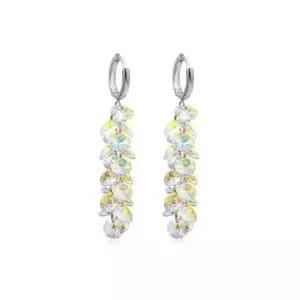 [다잇템]여자 롱드롭 크리스탈 원터치 샹들리에 귀걸이_P414824666